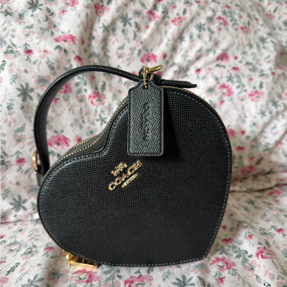 Coach heart bag